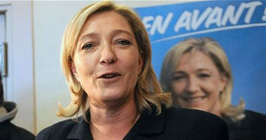 جين مارين لوبين ابنة زعيم حزب الجبهة الوطنية اليمينى بفرنسا