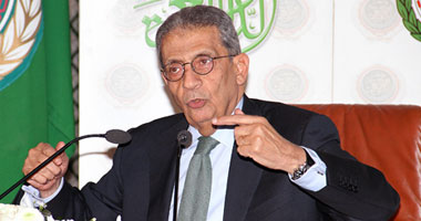 عمرو موسى الأمين العام لجامعة الدول العربية