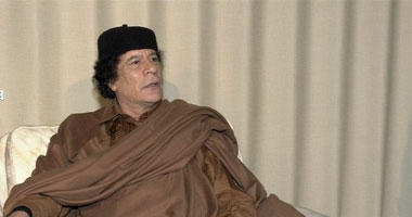  الرئيس الليبى معمر القذافى