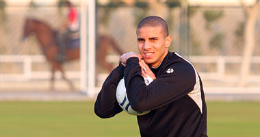 محمد زيدان لاعب المنتخب الوطنى 