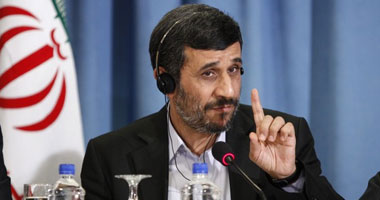 الرئيس الإيرانى محمود أحمدى نجاد <br>