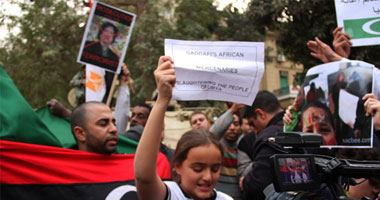 جانب من احتجاجات ليبيا 