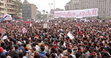 صورة للثورة المصرية فى ميدان التحرير