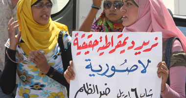 شباب 6 إبريل يطالبون بالإفراج عن المعتقلين