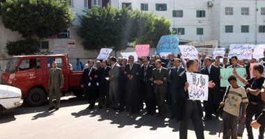 وقفة احتجاجية للمحامين – صورة أرشيفية