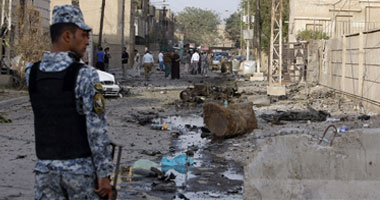 لقطة لهجوم القاعدة على إحدى كنائس بغداد تسبب فى مقتل 37