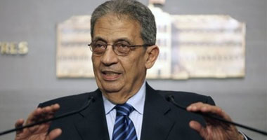 عمرو موسى الأمين العام للجامعة العربية