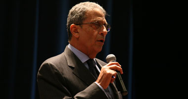 عمرو موسى الأمين العام لجامعة الدول العربية