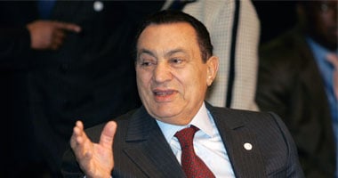 الرئيس مبارك مع التليفزيون الاسرائيلى