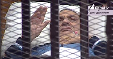 محاكمة مبارك - صورة أرشيفية