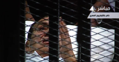 جانب من محاكمة مبارك 