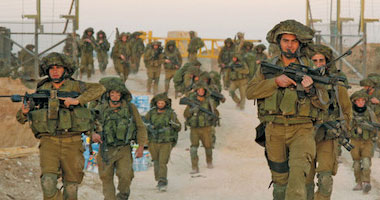 الجيش الإسرائيلى يجرى مناورات حربية – صورة أرشيفية 