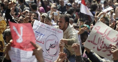 جانب من احتجاجات المصريين المتتالية بميدان التحرير ـ صورة أرشيفية
