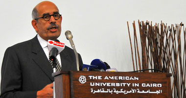 د.محمد البرادعى مدير عام الوكالة الدولية للطاقة الذرية السابق