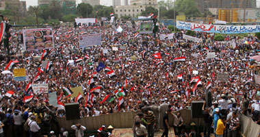 عشرات الآف شاركوا فى إحياء جمعة الغضب بميدان التحرير 