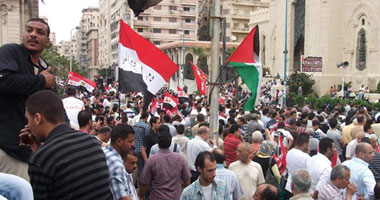 مظاهرات الثورة الثانية بالإسكندرية اليوم