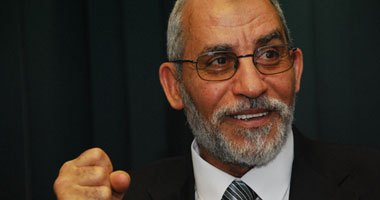 الدكتور محمد بديع المرشد العام لجماعة الإخوان المسلمين