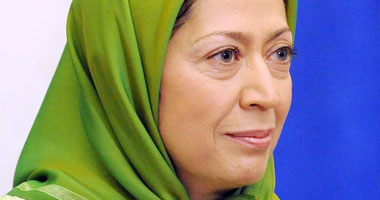 مريم رجوى رئيسة منظمة 