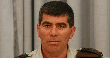 الجنرال الإسرائيلى "جابى أشكنازى" رئيس هيئة أركان حرب الجيش