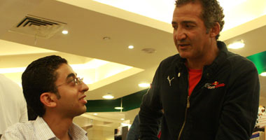 الكاتب هيثم دبور مع المهندس محمد الصاوى