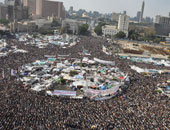 ميدان التحرير أثناء الثورة